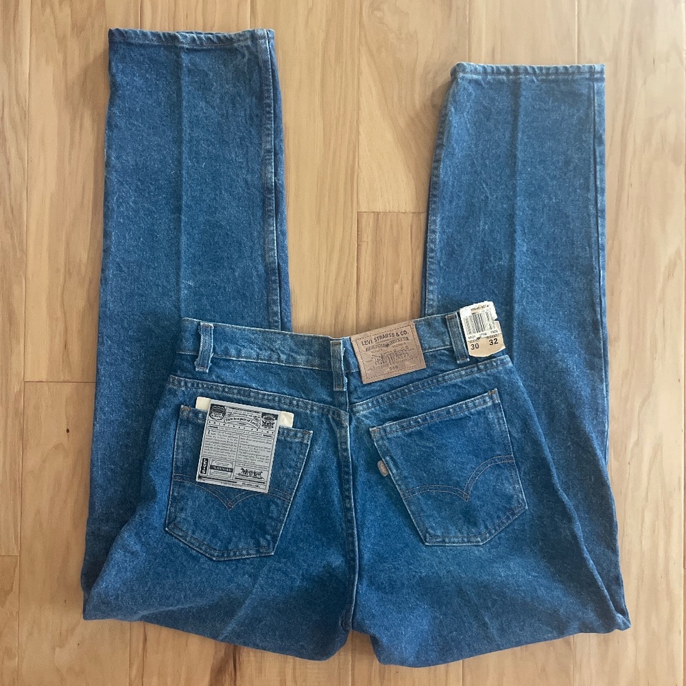 Vintage Levi 540 Jeans With Original Tags